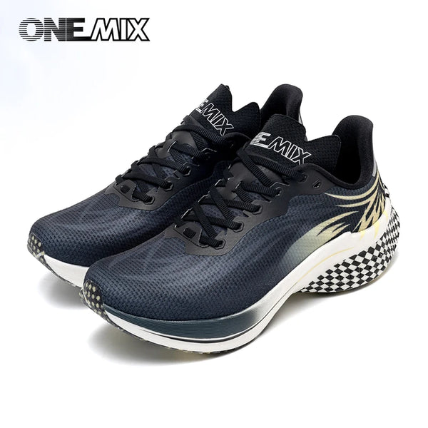 ONEMIX 2025 Carbon Plate Running Shoes – Lightweight Power, Breathable Comfort, Unisex Fit
Unleash your stride with the ONEMIX 2025 PB sneakers—engineered for runners who demand speed, support, and style. Featuring a carb
