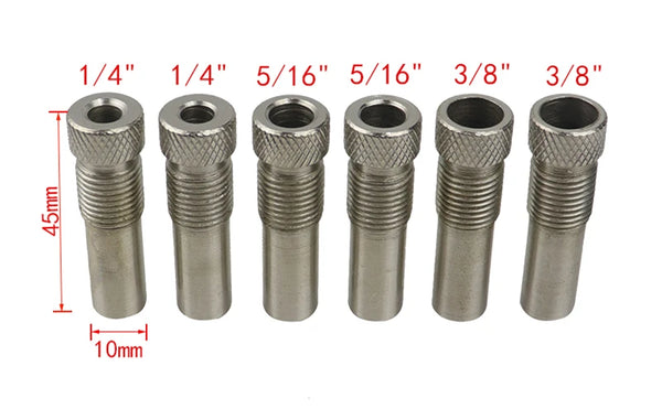 Quick Self Centering Doweling Jig Vertical Positioning Hole Puncher Metric/Inch Drill Bushing Drill Guide Woodworking Tools