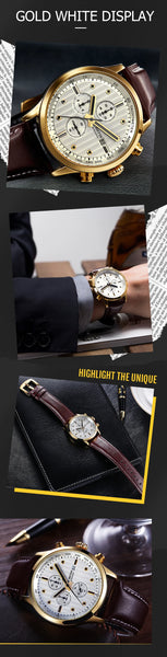 2025 OCHSTIN Men’s Military Watch – Quartz Chronograph, Waterproof, Luminous, Date, Luxury Wristwatch