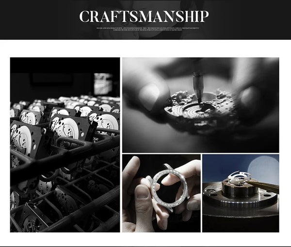 MISSFOX Men's Iced Out Watch – 18K Gold, Full Diamond, Auto Date, Waterproof