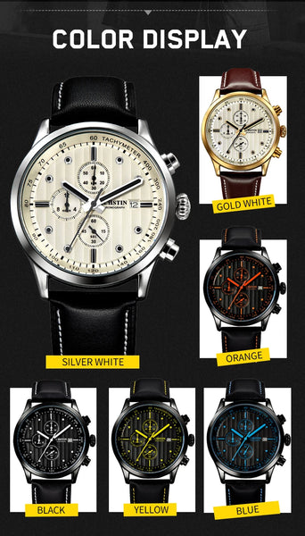 2025 OCHSTIN Men’s Military Watch – Quartz Chronograph, Waterproof, Luminous, Date, Luxury Wristwatch