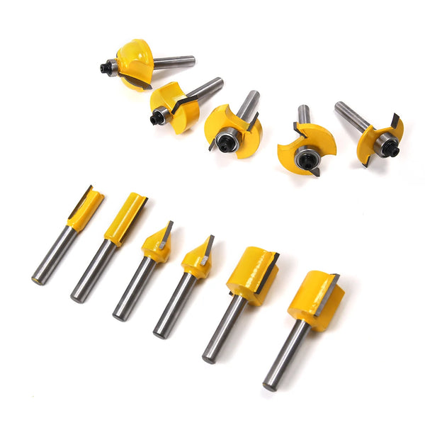 The ALLSOME 100Pcs/Set HT1192 is a comprehensive router bit kit featuring 1/4 inch shank tungsten carbide bits, ideal for woodworking and milling tasks. It’s designed for both DIYers and professionals seeking versatility an
