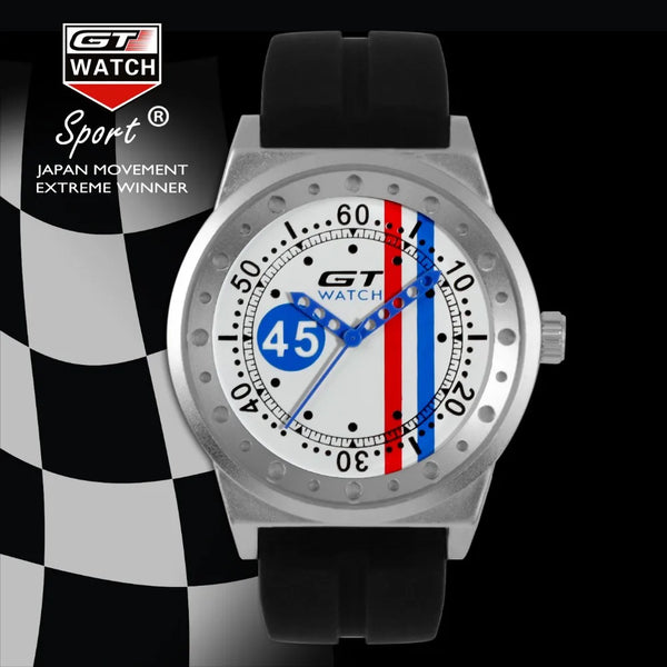 GT Grand Touring Quartz Watch – Racing-Inspired Style for Everyday Wear