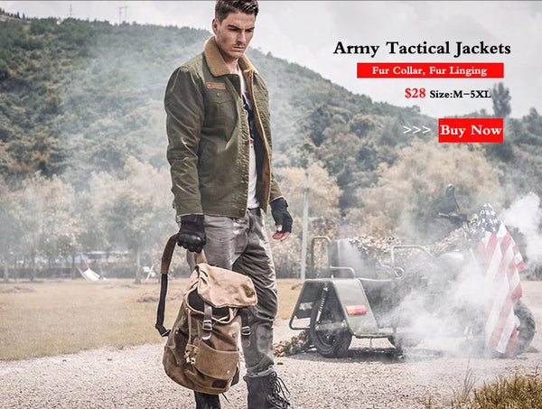 DIMUSI Men's Winter Bomber Jacket – Fleece-Lined, Stand Collar, Warm Casual Outerwear