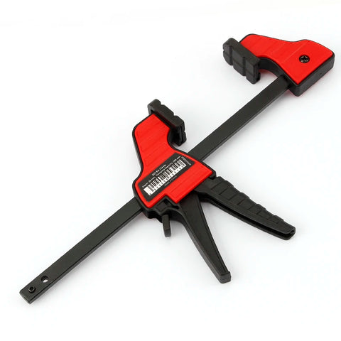 4 6 12 Inch Quick Ratchet F Clamp Heavy Duty Wood Working Work Bar Clamp Clip Kit Woodworking Reverse clamping 100 150 300mm