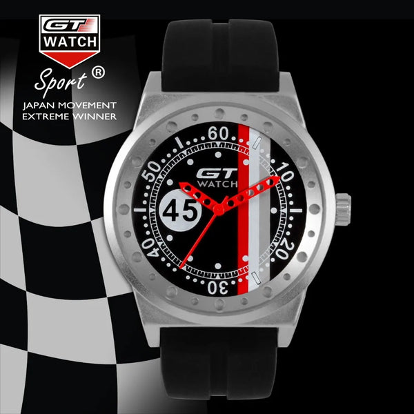 GT Grand Touring Quartz Watch – Racing-Inspired Style for Everyday Wear