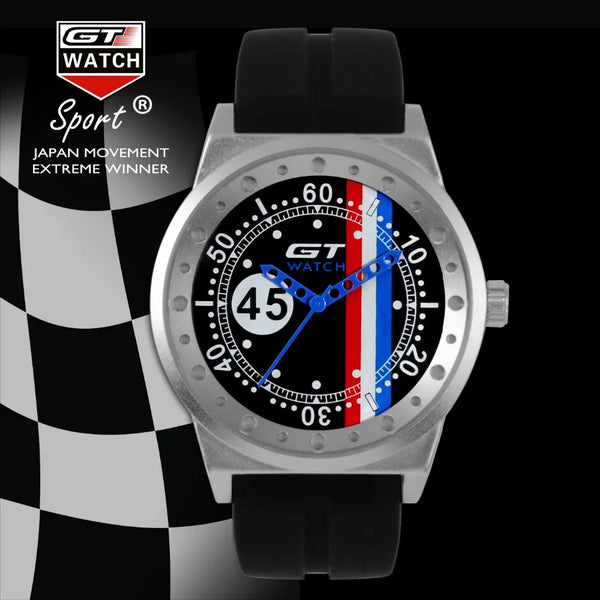 GT Grand Touring Quartz Watch – Racing-Inspired Style for Everyday Wear