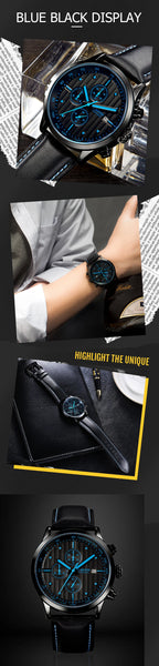 2025 OCHSTIN Men’s Military Watch – Quartz Chronograph, Waterproof, Luminous, Date, Luxury Wristwatch