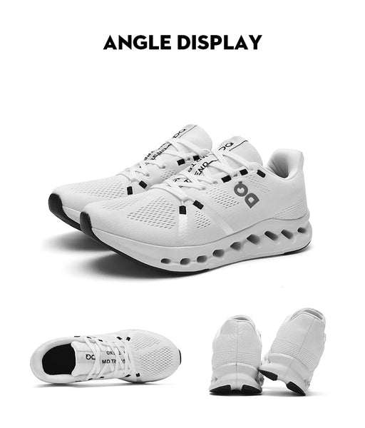 Men's Running Shoes – Breathable Lightweight Sneakers, Shock Absorption, Non-Slip, Gym Training & Athletic Sports Footwear