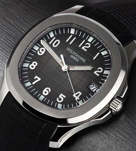 Specht&Sohne 40MM Men's Automatic Watch – Miyota 8215, Sapphire Crystal, 50M Waterproof Sport Design