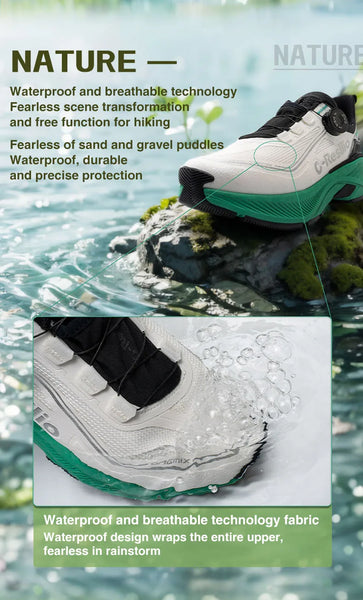 ONEMIX 2025 Waterproof Sports Shoes – Autumn Winter, Non-Slip, Lightweight Outdoor Walking Sneakers for Men & Women