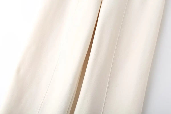 HH Women's 2-Piece Tracksuit Set – Retro Solid Color Bomber Jacket Sweatshirt + High-Waisted Lace-Up Velvet Pants