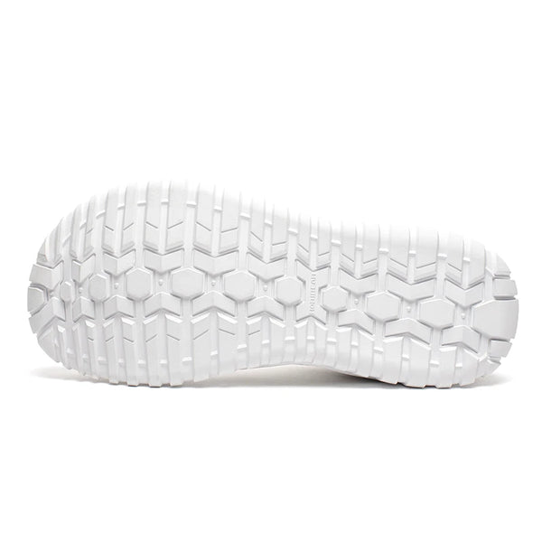 HOBIBEAR Wide Toe Walking Shoes – Non-Slip Mesh Sneakers for Men & Women, Breathable Lace-Up Outdoor Running Footwear