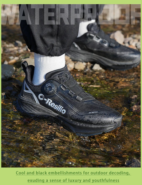 ONEMIX 2025 Waterproof Sports Shoes – Autumn Winter, Non-Slip, Lightweight Outdoor Walking Sneakers for Men & Women
