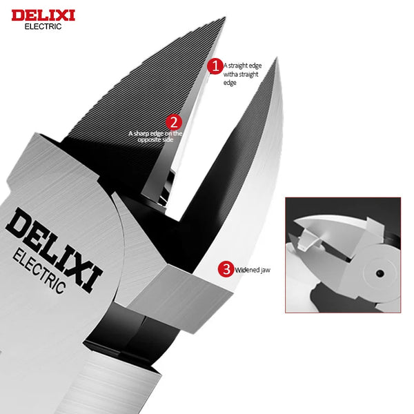 🔧 DELIXI ELECTRIC 3-Piece Pliers Set
Cut. Twist. Clamp. Conquer.
Upgrade your toolbox with this precision-engineered trio from DELIXI ELECTRIC—designed for serious grip and clean cuts every time.
🧰 Set Includes:
•