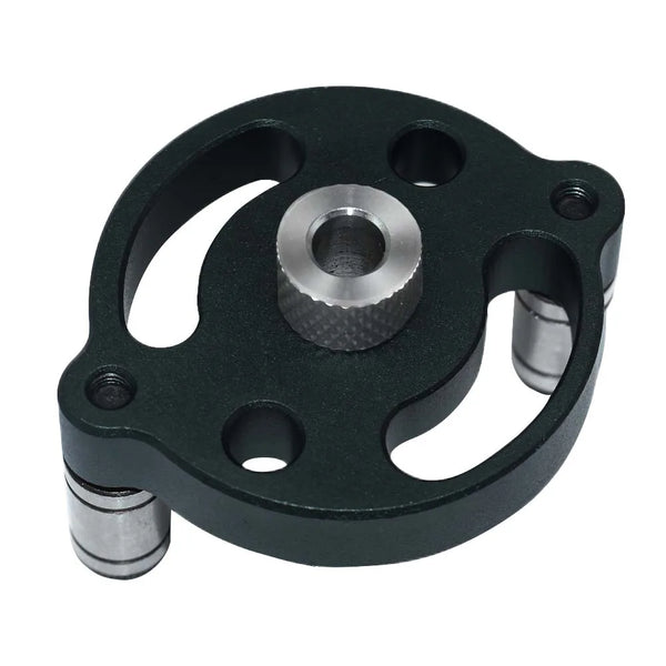 3-10mm Dowel Jig Kit - Self Centering Drill Guide Locator with 8 Steel Bushing -Woodworking Aluminum Alloy Hole Puncher