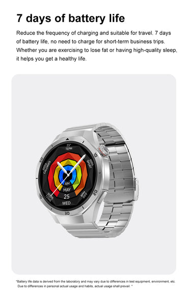 2025 For Android iOS Watch DT5pro Smart Watch 4GB Big Memory GPS Navigation MP3/MP4 Player APP Download Sports trackr Smartwatch