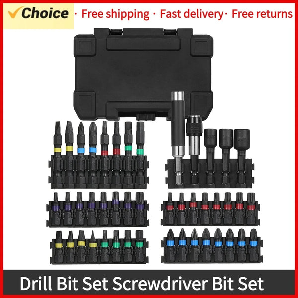 The 15PCS Drill & Screwdriver Bit Set is a compact, versatile kit designed for power tools, ideal for drilling into wood, metal, steel, and handling security screws. It’s perfect for DIY tasks, furniture assembly, and gener