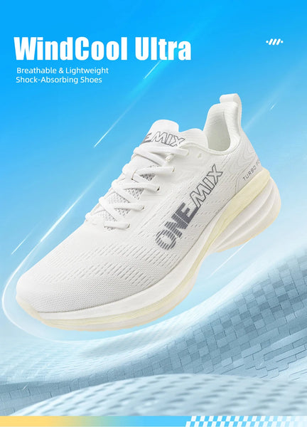 ONEMIX Men’s Running Shoes – Breathable, Wear-Resistant, Tech-Support Sneakers for Jogging & Sports