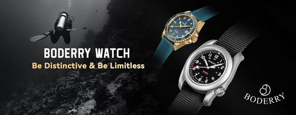 Boderry Windmill Men's Skeleton Watch – Automatic Mechanical Waterproof Sports Wristwatch, Stylish Fashion Timepiece