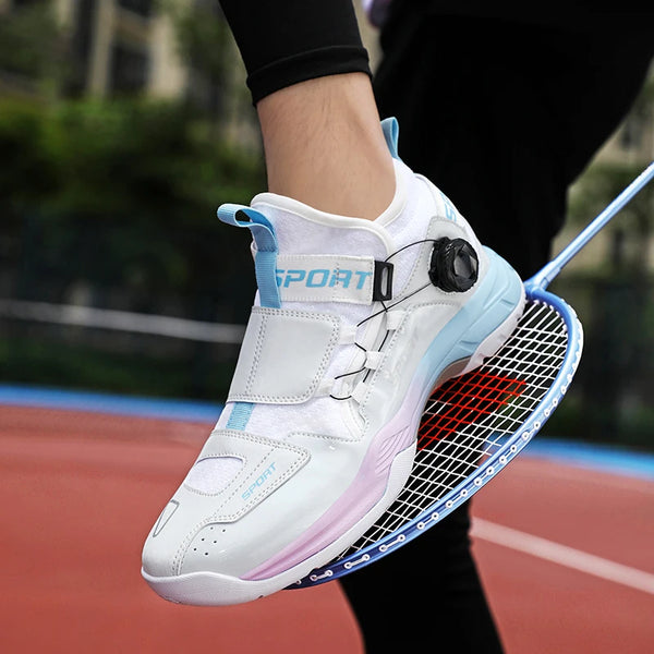 Men’s Badminton & Tennis Shoes – Anti-Slip, Cushioned, High-Performance Sneakers for Outdoor Sports
