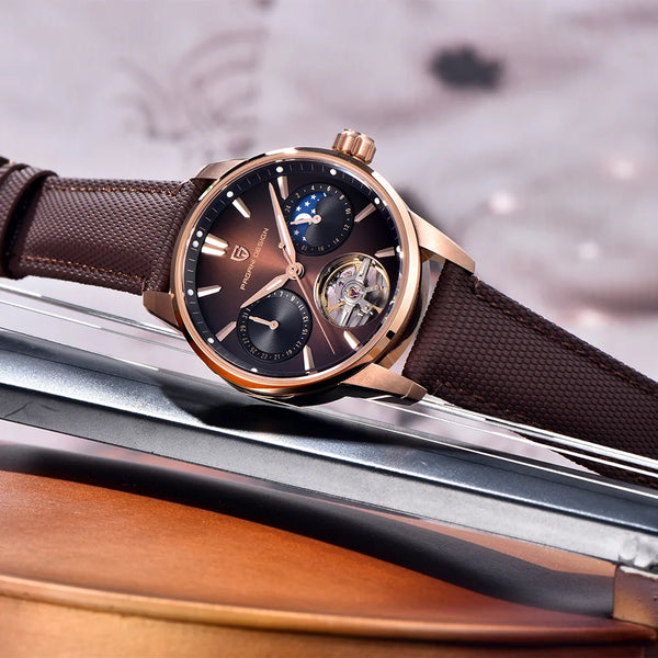 2025 Pagani Design Men's Luxury Automatic Watch – 41MM Stainless Steel Mechanical Timepiece, 100M Waterproof