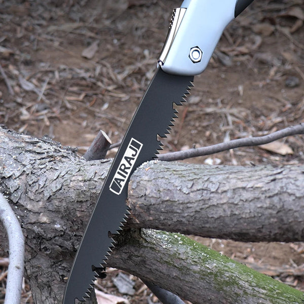 AIRAJ Folding Saw Woodworking Folding hacksaw Multifunction Cutting Wood Sharp Camping Garden Pruning Saw Tree Chopper