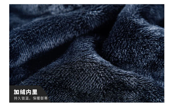 Men’s Winter Lamb Wool Jacket Retro Sports Style Thick Warm Plus Size Casual Coat