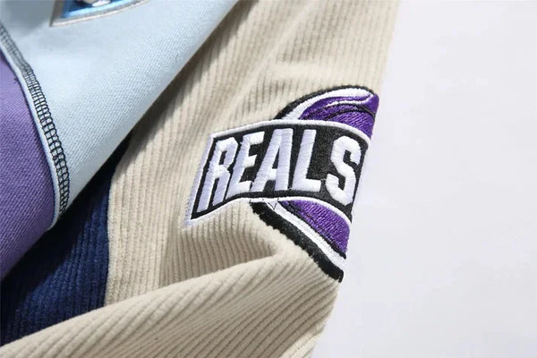 Y2K Hip Hop Varsity Jacket Men Women Oversized Retro Baseball Streetwear