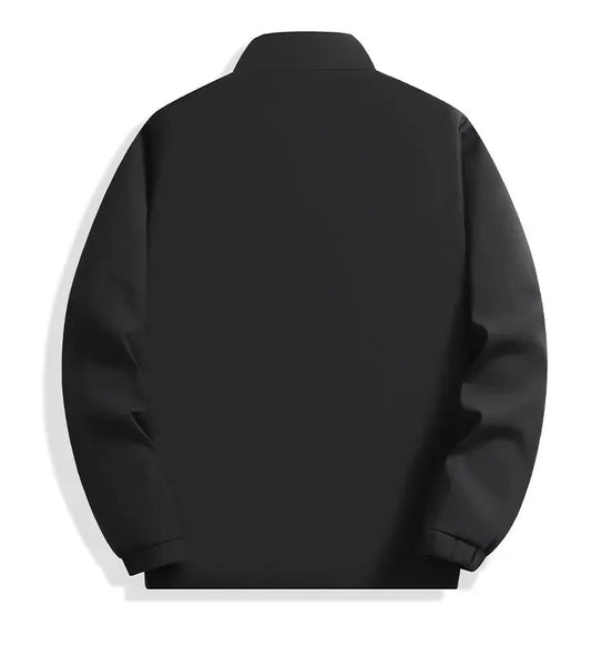 Thickened Fleece Jacket for Men – Ideal for Middle-Aged & Elderly Comfort