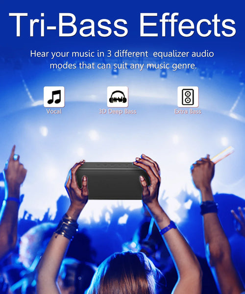 Xdobo X8 II 60W Portable Bluetooth-Compatible Speakers 6600mAh Bass Sound Box Wireless Waterproof TWS Boombox
