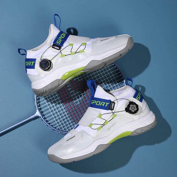 Men’s Badminton & Tennis Shoes – Anti-Slip, Cushioned, High-Performance Sneakers for Outdoor Sports