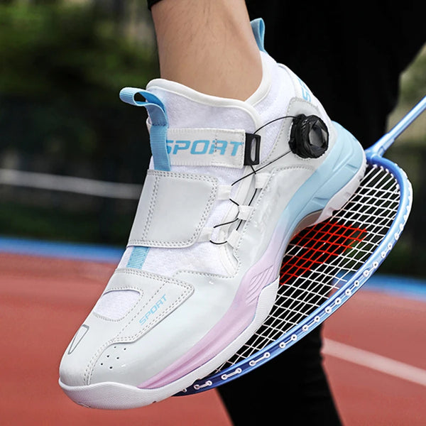 Men’s Badminton & Tennis Shoes – Anti-Slip, Cushioned, High-Performance Sneakers for Outdoor Sports