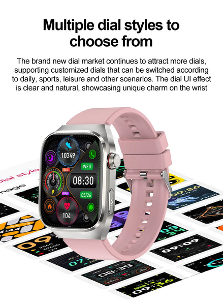 2025 New For Xiaomi Five organ examination Smart Watch Men ECG+PPG Uric Acid Blood Fat Bluetooth Call Sports Health Smartwatches