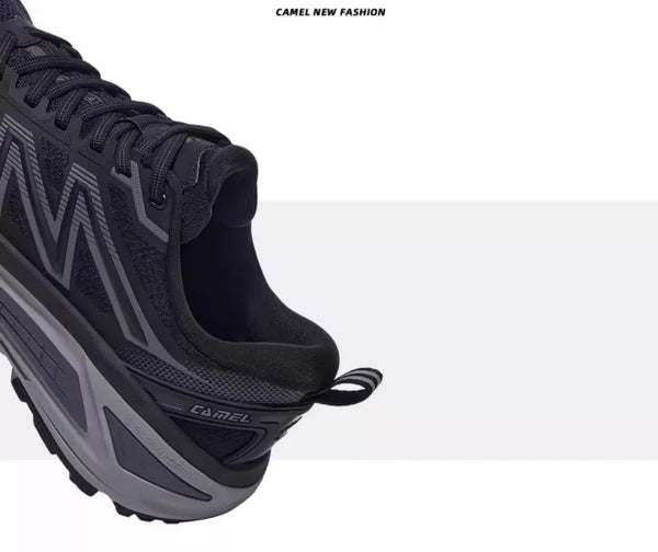 GOLDEN CAMEL Motion Control Sports Shoes – Men's & Women's All-Terrain Running Sneakers, Breathable Outdoor Jogging Footwear