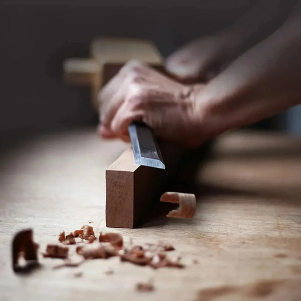 8/12/16/20mm 4 Pcs Wood Carving Chisels Set Professional for Woodworking with Ergonomic Wood Carving Tools DIY Auxiliary Tools