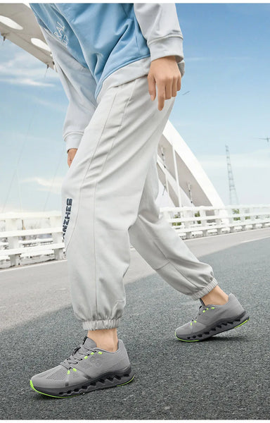 Men's Running Shoes – Breathable Lightweight Sneakers, Shock Absorption, Non-Slip, Gym Training & Athletic Sports Footwear