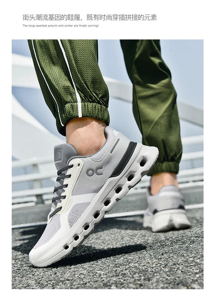 Spring Ultralight Running Shoes – Men's & Women's Breathable Platform Sneakers, Outdoor Gym Tennis Athletic Footwear