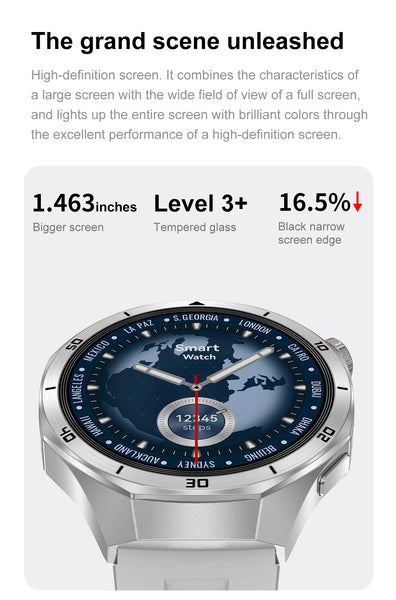 2025 For Android iOS Watch DT5pro Smart Watch 4GB Big Memory GPS Navigation MP3/MP4 Player APP Download Sports trackr Smartwatch