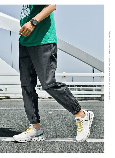 Spring Ultralight Running Shoes – Men's & Women's Breathable Platform Sneakers, Outdoor Gym Tennis Athletic Footwear