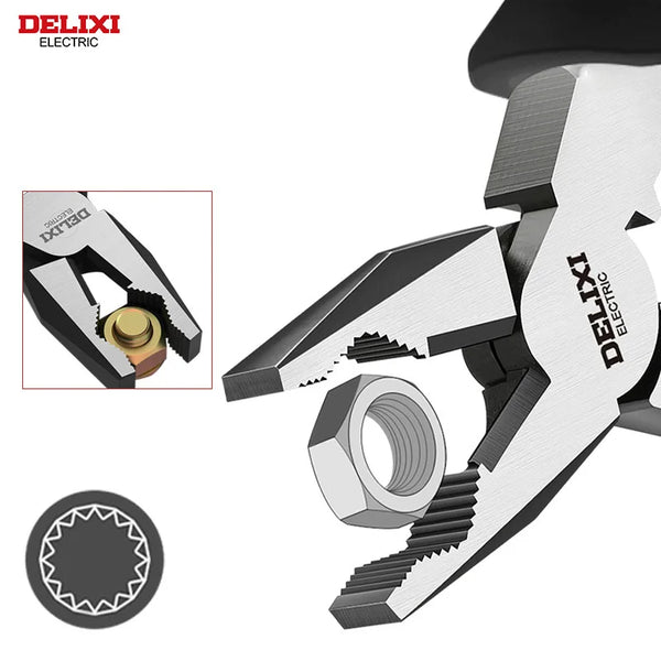 🔧 DELIXI ELECTRIC 3-Piece Pliers Set
Cut. Twist. Clamp. Conquer.
Upgrade your toolbox with this precision-engineered trio from DELIXI ELECTRIC—designed for serious grip and clean cuts every time.
🧰 Set Includes:
•