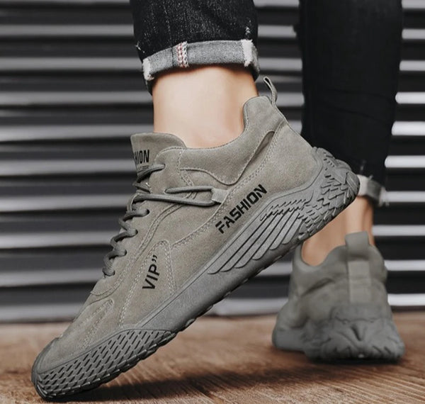 Men's Casual Fashion Sneakers – Spring/Autumn Korean Style, Trendy Youth Sports Shoes, Lightweight Single Shoe Design