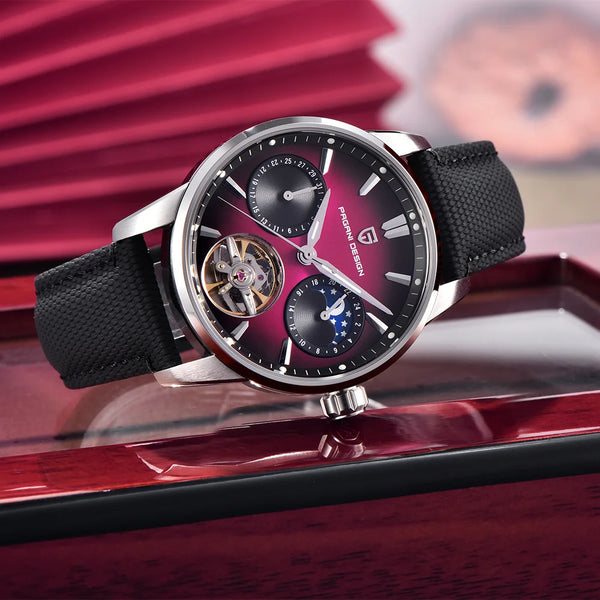 2025 Pagani Design Men's Luxury Automatic Watch – 41MM Stainless Steel Mechanical Timepiece, 100M Waterproof