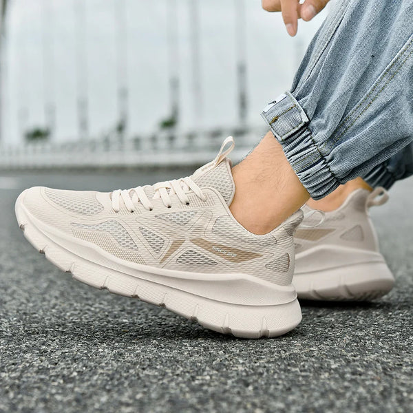 Unisex Couple Sneakers – Lightweight Spring Running Shoes, Anti-Slip, Soft Sole, Gym Training & Tennis Footwear