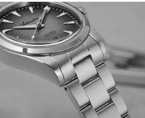 ADDIESDIVE Men's Automatic Mechanical Watch – Japan 8215 Movement, Bubble Mirror Glass, Super Luminous Luxury Dress Timepiece