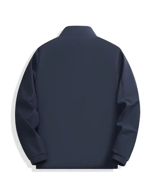 Thickened Fleece Jacket for Men – Ideal for Middle-Aged & Elderly Comfort