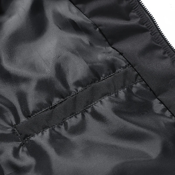 Men's Slim Fit Cotton Bomber Jacket – Thicken Padded Streetwear for Autumn & Winter