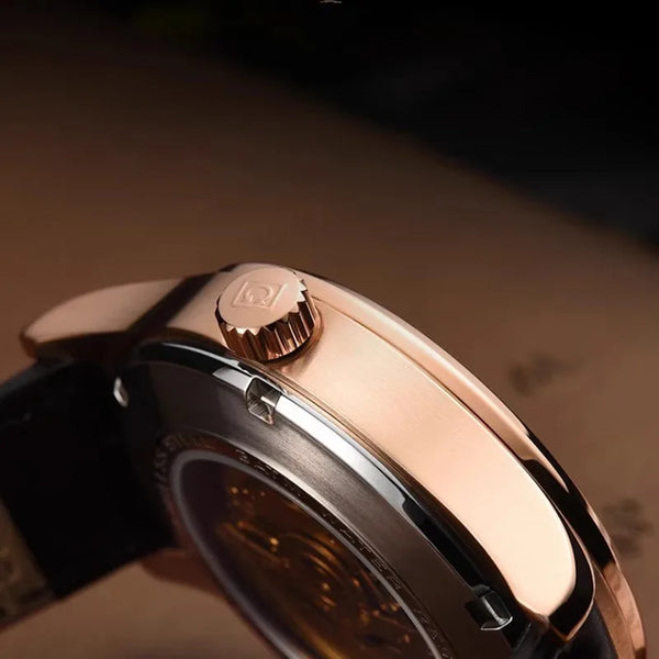 CARNIVAL Men’s Automatic Watch – NH36 Movement, Waterproof Mechanical Dress Wristwatch, Luxury Gold Dragon