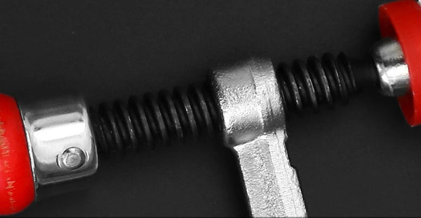 Allsome 120-300mm Wood Handle Guide Rail Clamps with Screw Action Arm  for Woodworking MFT Table and Cutting Track