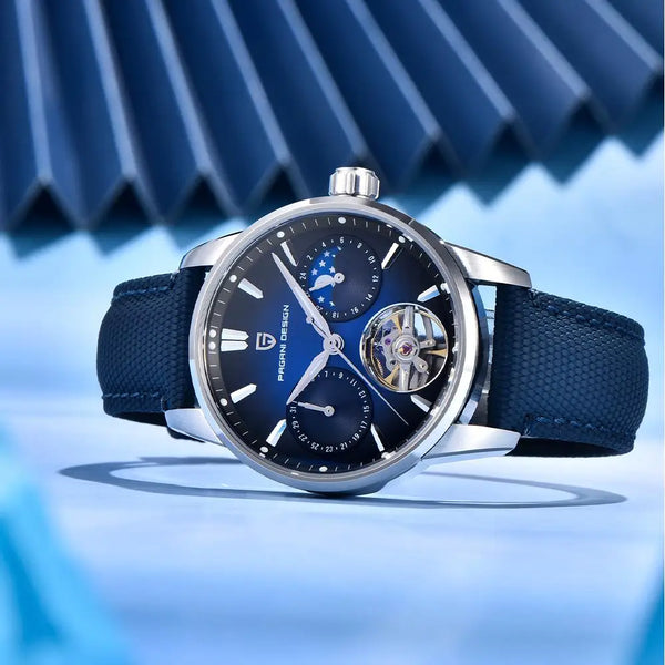 2025 Pagani Design Men's Luxury Automatic Watch – 41MM Stainless Steel Mechanical Timepiece, 100M Waterproof